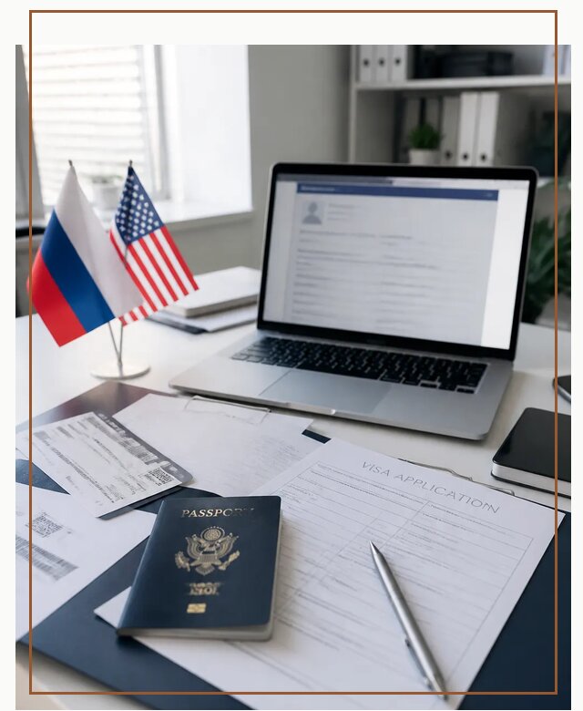 Оформление визы в США для туристов и бизнеса в Скопине