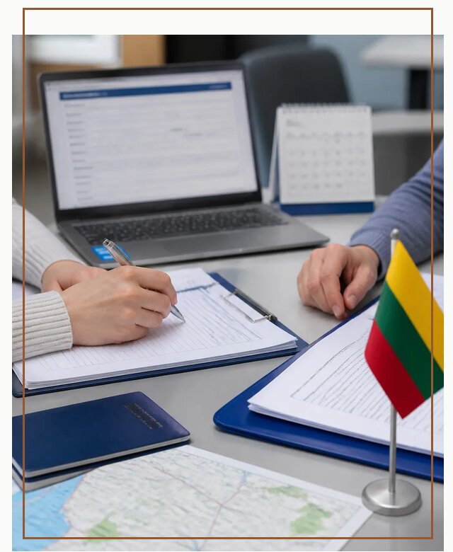 Профессиональное оформление визы в Литву для поездки в Скопине