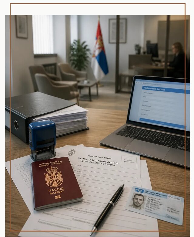 Оформление ПМЖ в Сербии для переезда в Скопине под ключ