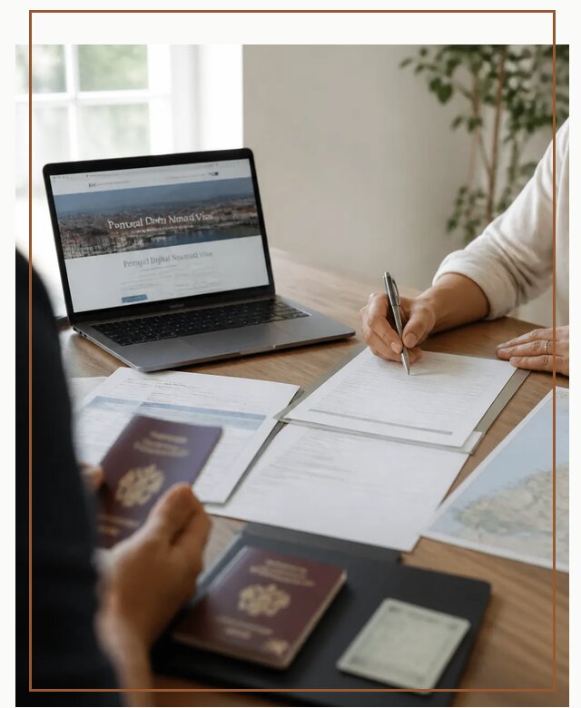 Оформление Digital Nomad и ВНЖ Португалии в Скопине