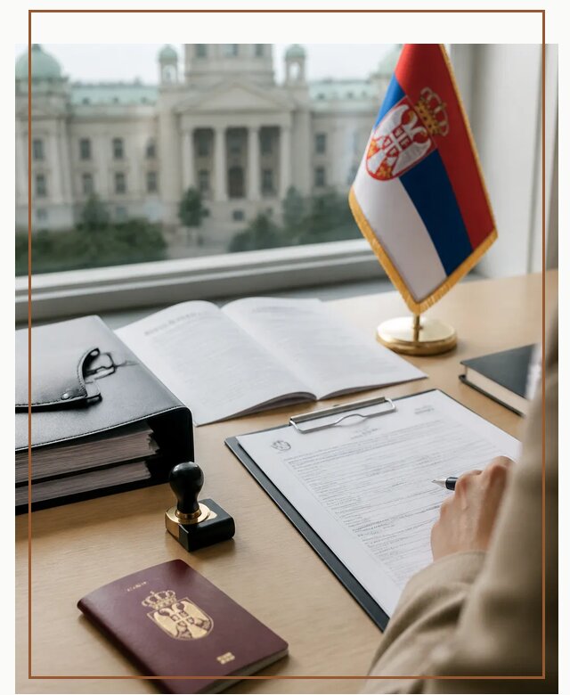 Оформление гражданства Сербии под ключ для переезда в Скопине