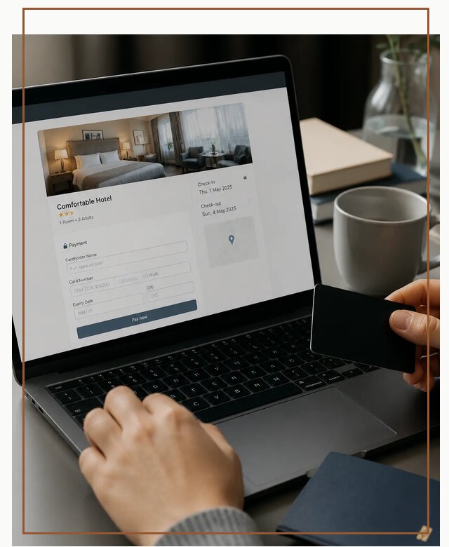 Оплата бронирования Booking в Скопине по цене от 4689 р. | Гиперактив-Скп