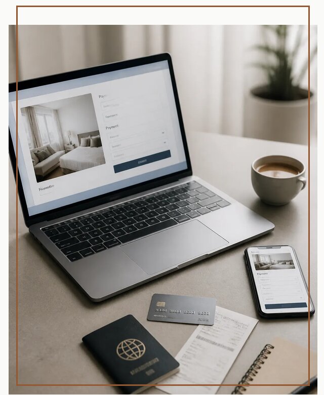 Оплата бронирования Booking и отелей для поездки в Скопине